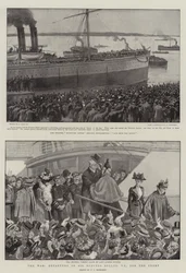 Der Krieg, Abreise von Sir Redvers Bullers, VC, an die Front